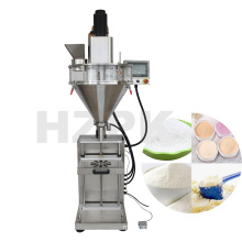 HZPK semi-automatic powder filling machine for coffee powder wheat flour condiment solid drink